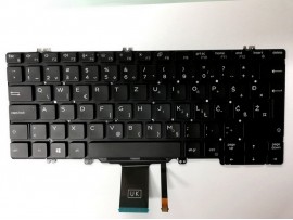Tipkovnica za prenosnik Dell LATITUDE 5280 5289 5290 7290 7380 7389 PK132EQ2B39 0CF5JC Osvetlitev (backlight) SLOVENSKA Š Đ Ž Ć Č